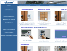 Tablet Screenshot of elarm.pl
